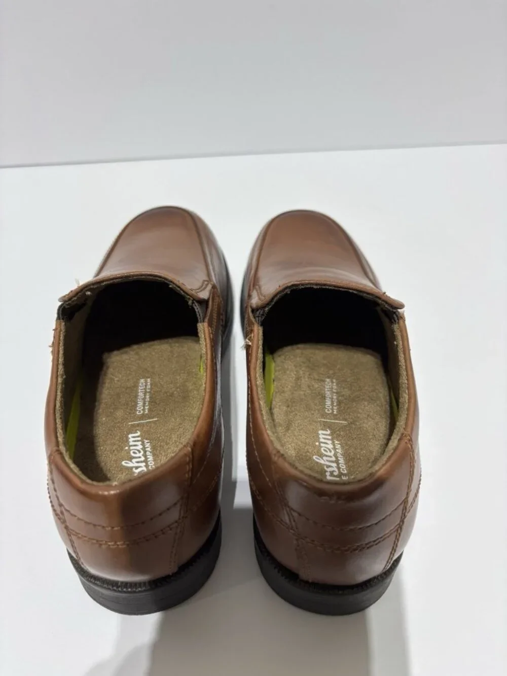 Florsheim Kids’ Midtown MCSP Jr Brown Slip-On Shoes, Boys’ Size 1 M